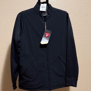 Women’s black insulated fleece lined performance jacket by adidas $250